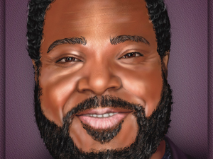 Malcolm-Jamal Warner Tribute Portrait.
